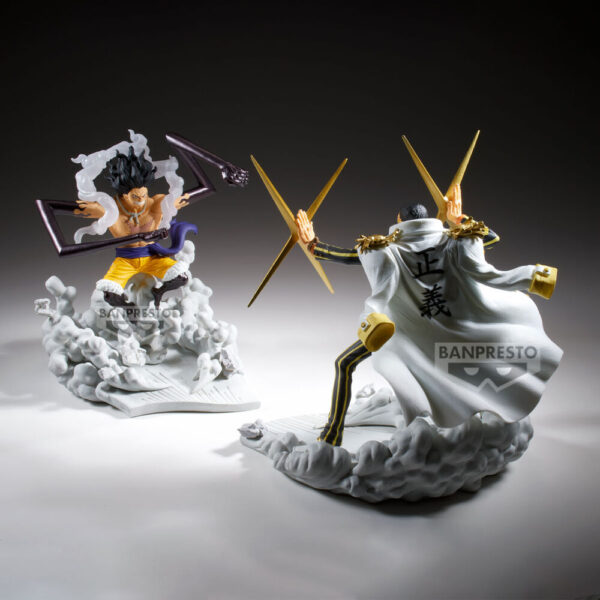 One Piece – Monkey D Luffy Gear 4 Senkokkei figura 15 cm