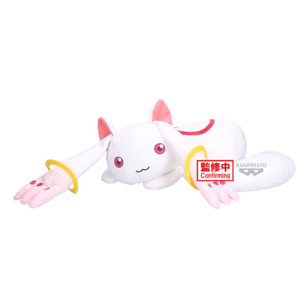 Puella Magi Madoka Magica: Rebellion – Kyubey plüss 48 cm
