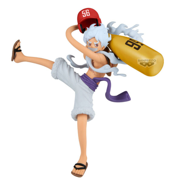 One Piece – Monkey D. Luffy Gear 5 Battle Record figura 17 cm
