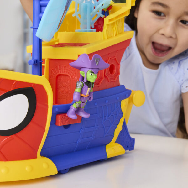Marvel – Spidey Spider Web and Bubbles Pirate Ship