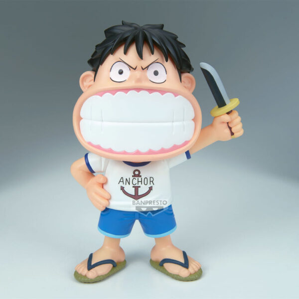 One Piece – Big Sofvimates Monkey D Luffy figura 15 cm