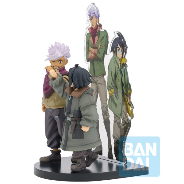 Gundam – Barbatos Iron-Blooded Orphans Augus Mikazuki & Itsuka Ichibansho figura 18 cm