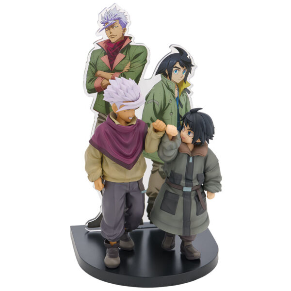 Gundam – Barbatos Iron-Blooded Orphans Augus Mikazuki & Itsuka Ichibansho figura 18 cm