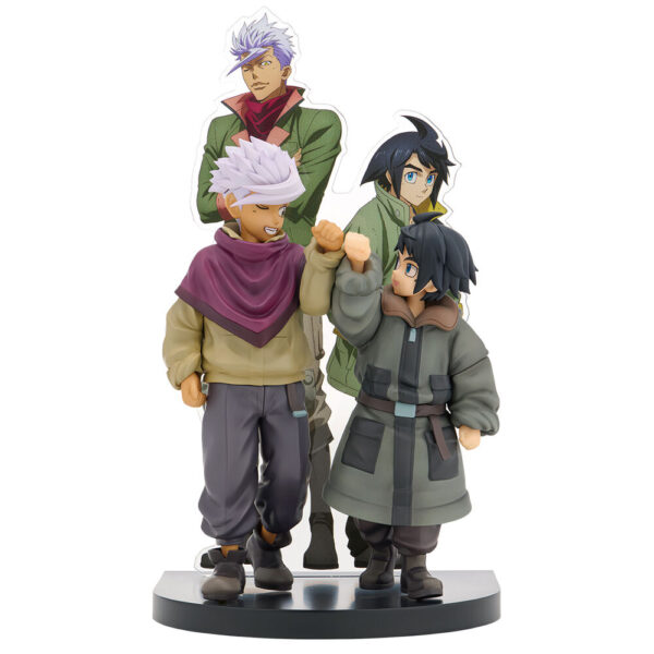 Gundam – Barbatos Iron-Blooded Orphans Augus Mikazuki & Itsuka Ichibansho figura 18 cm