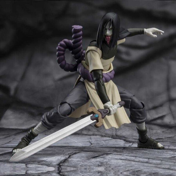 Naruto Shippuden – Orochimaru Seeker of Immortality S.H.Figuarts figura 15 cm