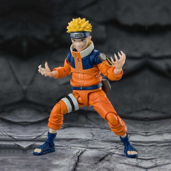 Naruto – Naruto Uzumaki The No.1 Most Unpredictable Ninja S.H.Figuarts figura 13,5 cm