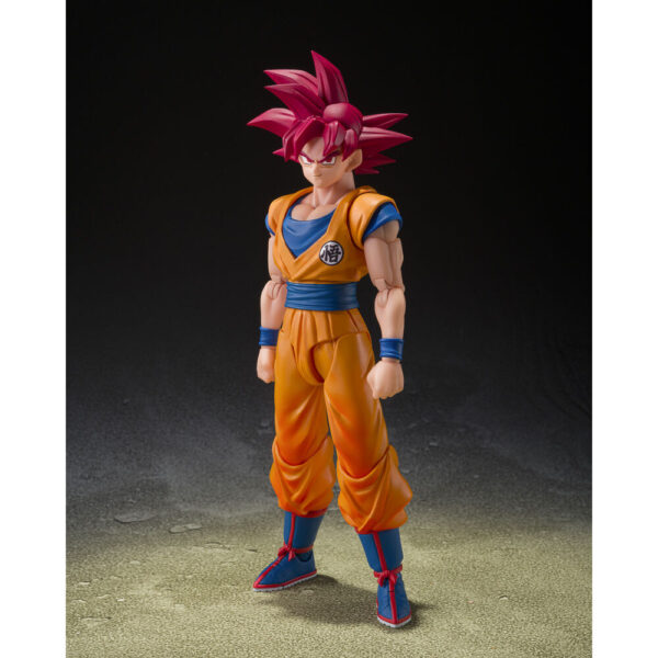 Dragon Ball Super – Super Saiyan God Son Goku God Aura S.H.Figuarts figura 14,5 cm