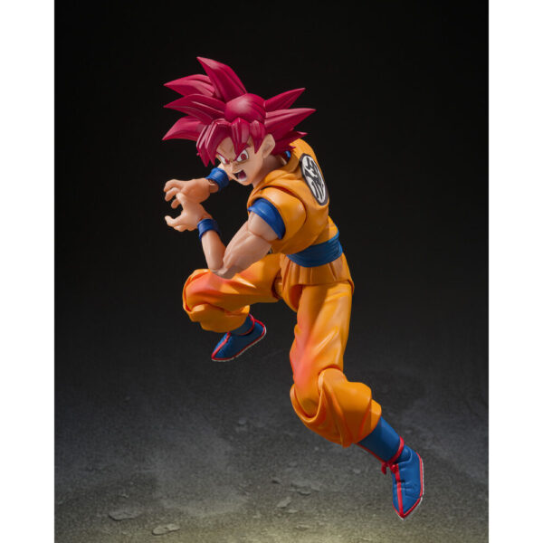 Dragon Ball Super – Super Saiyan God Son Goku God Aura S.H.Figuarts figura 14,5 cm