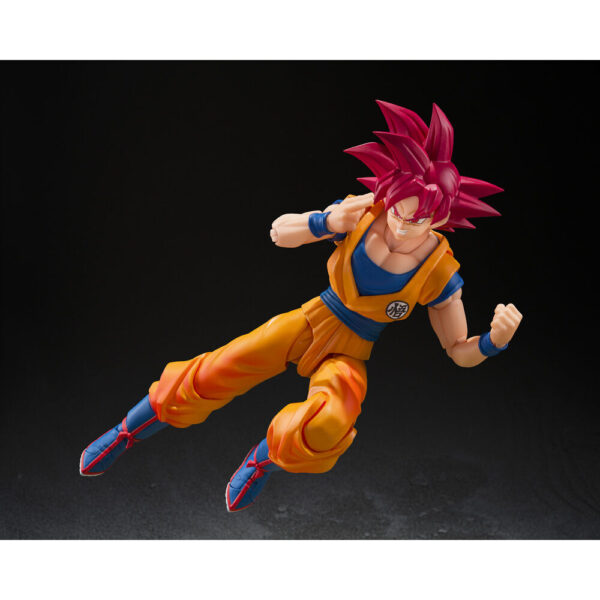 Dragon Ball Super – Super Saiyan God Son Goku God Aura S.H.Figuarts figura 14,5 cm