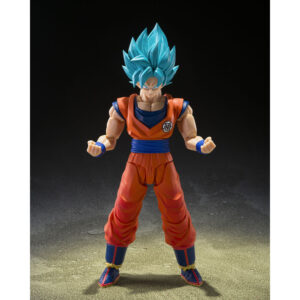 Dragon Ball Super – Super Saiyan God Super Saiyan Son Goku Blue Power Transcending Limits S.H.Figuarts figura 14,5 cm