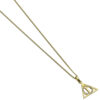 Harry Potter – Deathly Hallows sterling silver gold plated necklace