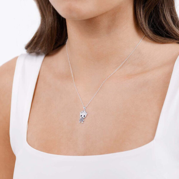 Marvel – Guardians of the Galaxy Groot sterling silver necklace