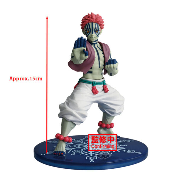 Demon Slayer: Kimetsu no Yaiba – Vibration Star Akaza figura 15 cm