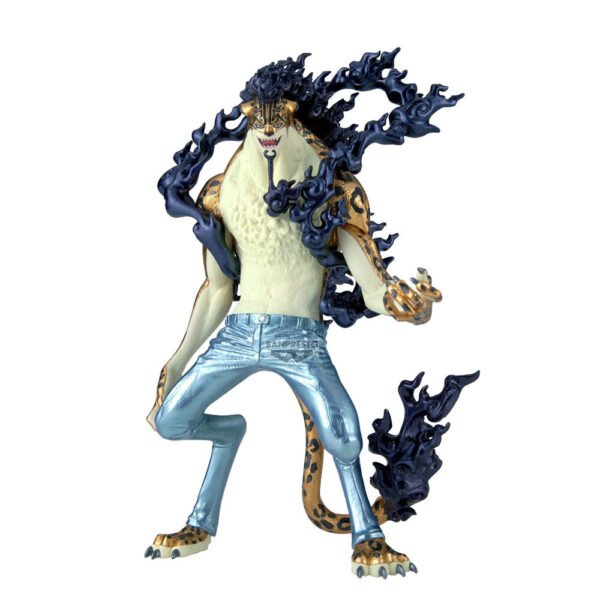 One Piece – Rob Lucci King of Artist figura 13 cm
