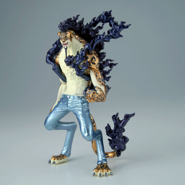 One Piece – Rob Lucci King of Artist figura 13 cm