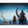 Godzilla – The Second Form & Third Form & Giant Unidentified Creature S.H.MonsterArts set figuras