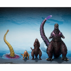 Godzilla – The Second Form & Third Form & Giant Unidentified Creature S.H.MonsterArts set figuras