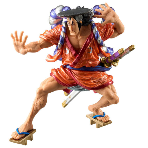 One Piece – King of Artist Kouzuki Oden különleges verzió figura 17 cm