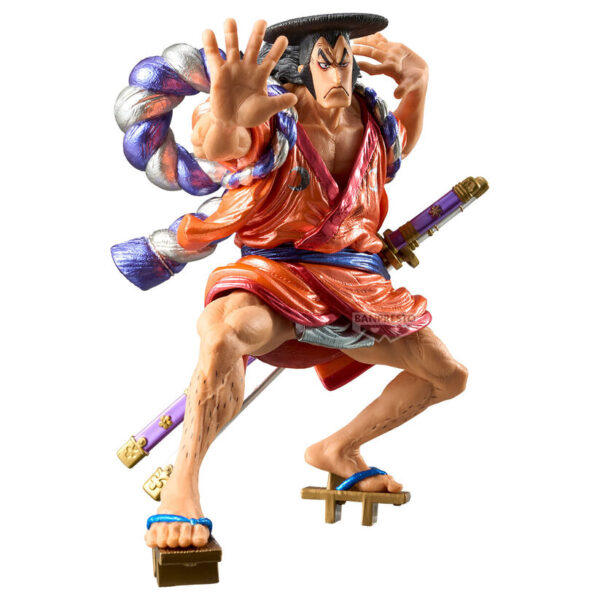 One Piece – King of Artist Kouzuki Oden különleges verzió figura 17 cm