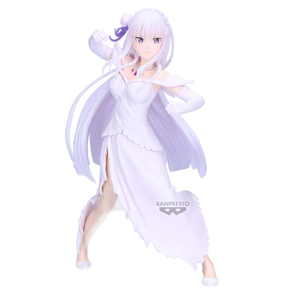 Re:Zero – Re Zero Espresto Excite Motions Emilia figura 22 cm