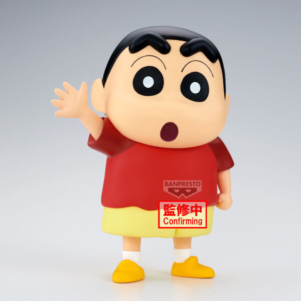 Shin-Chan – Crayon Shinchan Sofvimates Shinnosuke Nohara figura 18 cm