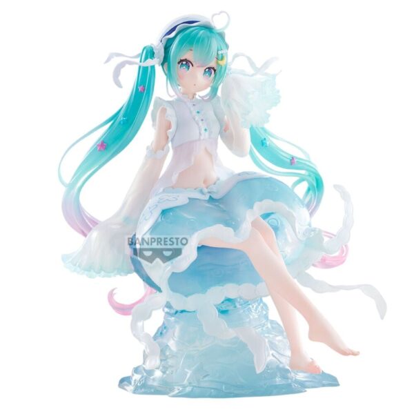 Hatsune Miku / Vocaloid – Vocaloid Clearluxe Jellyfish Hatsune Miku figura 20 cm