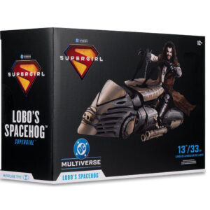 DC Comics – – Supergirl Lobo's Spacehog vehicle figura 33 cm