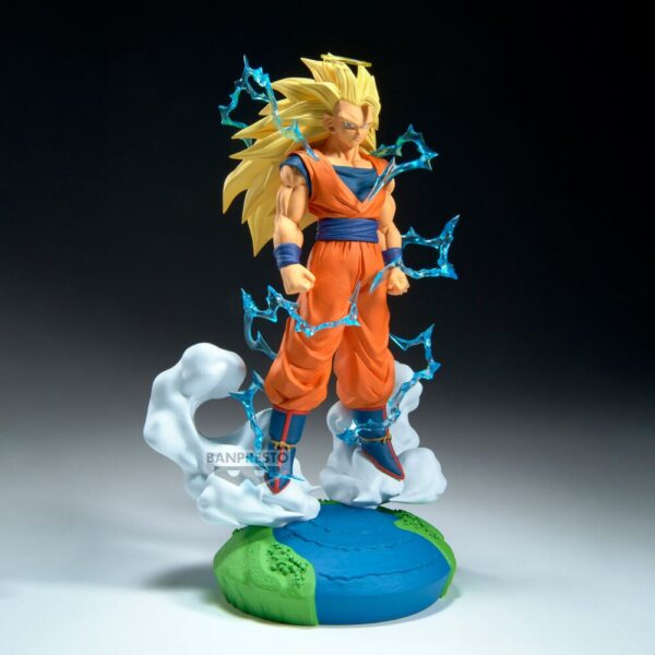 Dragon Ball – History Box Super Saiyan 3 Son Goku figura 18 cm