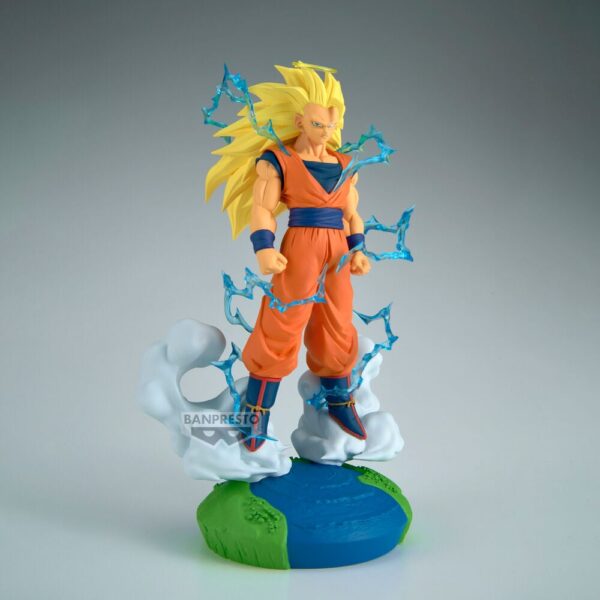 Dragon Ball – History Box Super Saiyan 3 Son Goku figura 18 cm