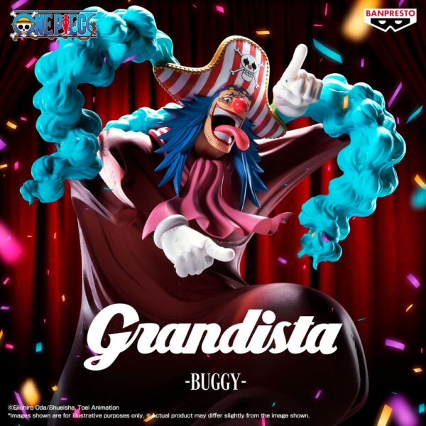One Piece – Grandista Buggy figura 25 cm