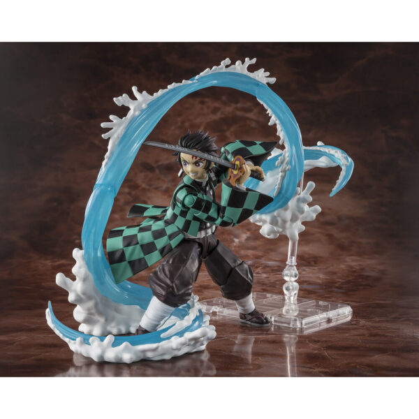 Demon Slayer – Tanjiro Kamado and Giyu Tomioka Water Breathing Effect figura 15,5 cm