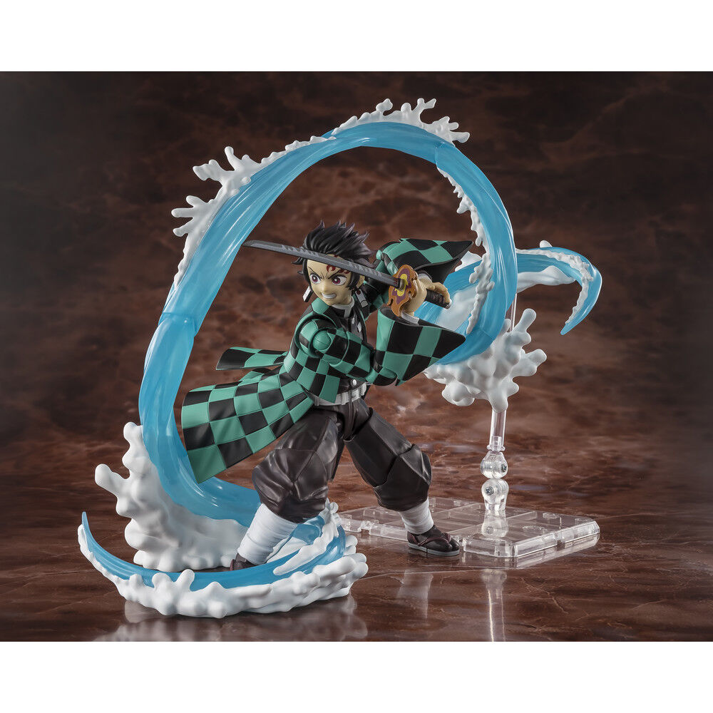 Demon Slayer – Tanjiro Kamado and Giyu Tomioka Water Breathing Effect figura 15,5 cm