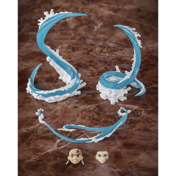 Demon Slayer – Tanjiro Kamado and Giyu Tomioka Water Breathing Effect figura 15,5 cm