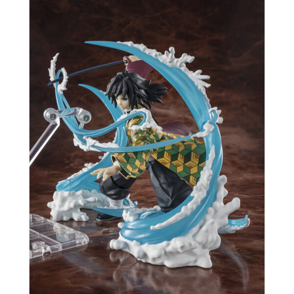Demon Slayer – Tanjiro Kamado and Giyu Tomioka Water Breathing Effect figura 15,5 cm