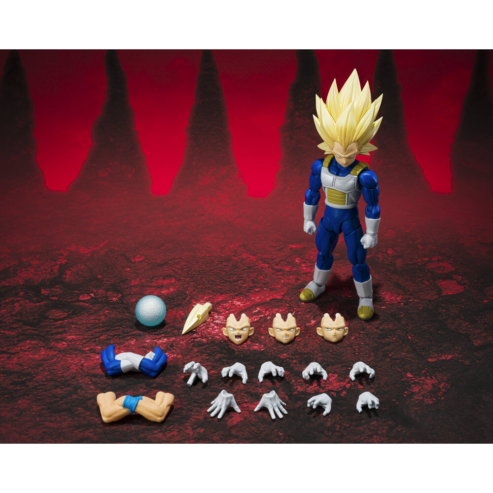Dragon Ball Daima – Super Saiyan 3 Vegeta Daima S.H.Figuarts figura 15 cm