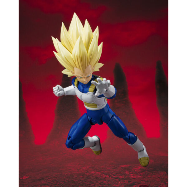 Dragon Ball Daima – Super Saiyan 3 Vegeta Daima S.H.Figuarts figura 15 cm