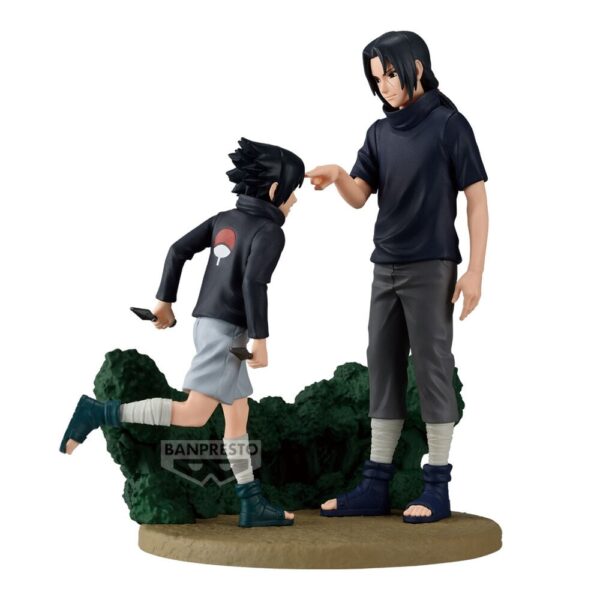 Naruto – Memorable Saga Sasuke Uchiha & Itachi Uchiha figura 14 cm