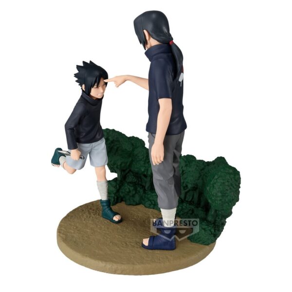 Naruto – Memorable Saga Sasuke Uchiha & Itachi Uchiha figura 14 cm