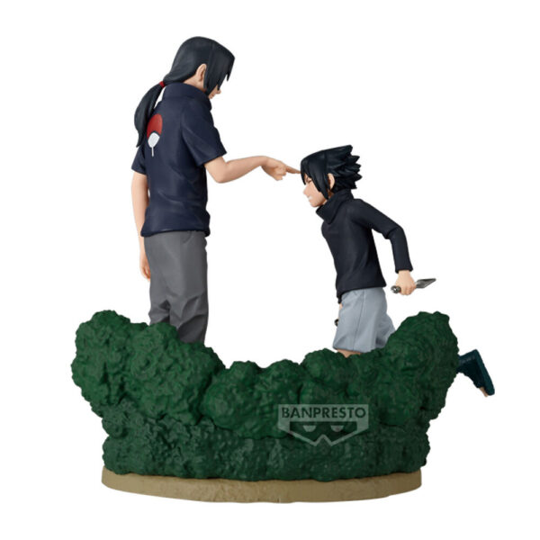 Naruto – Memorable Saga Sasuke Uchiha & Itachi Uchiha figura 14 cm