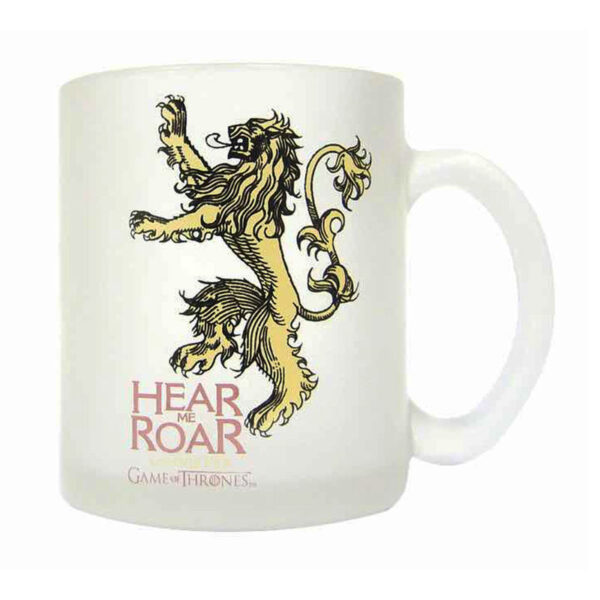 House of the Dragon – Game of Thrones Lannister translucent glass cup