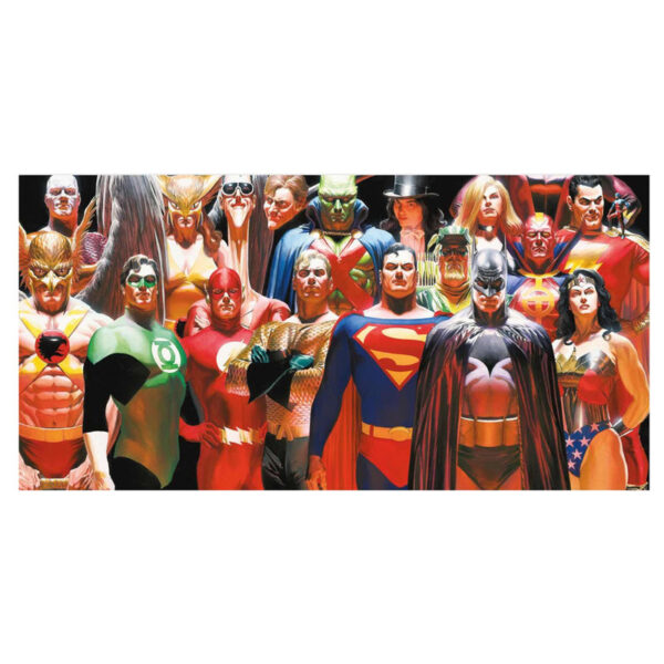 DC Comics – Justice League glass poszter