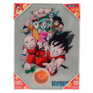 Dragon Ball – characters glass poszter