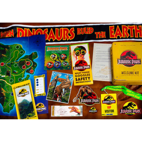 Jurassic Park – Welcome Kit Standard metal box replica