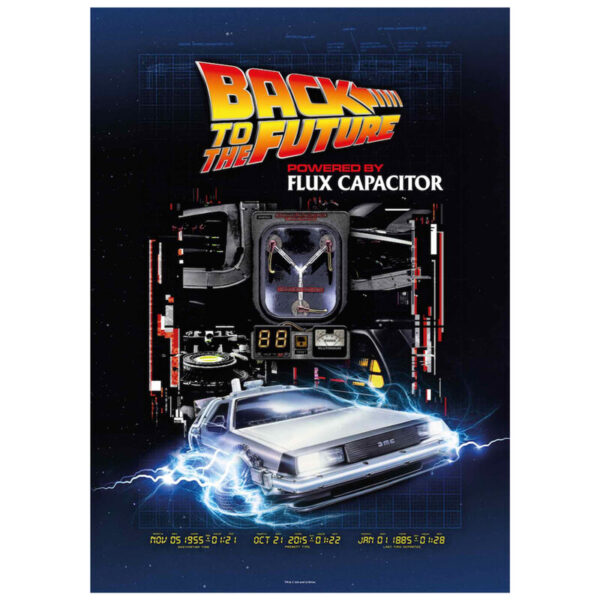 Back to the Future – Powered by Flux Capacitor puzzle 1000pcs