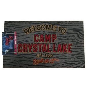 Horror / Cult Movies – Friday 13th Welcome Camp Crystal doormat