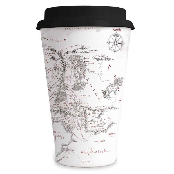 The Lord of the Rings – Middle Earth Map travel bögre