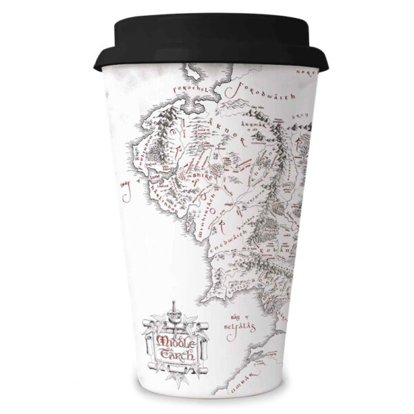 The Lord of the Rings – Middle Earth Map travel bögre