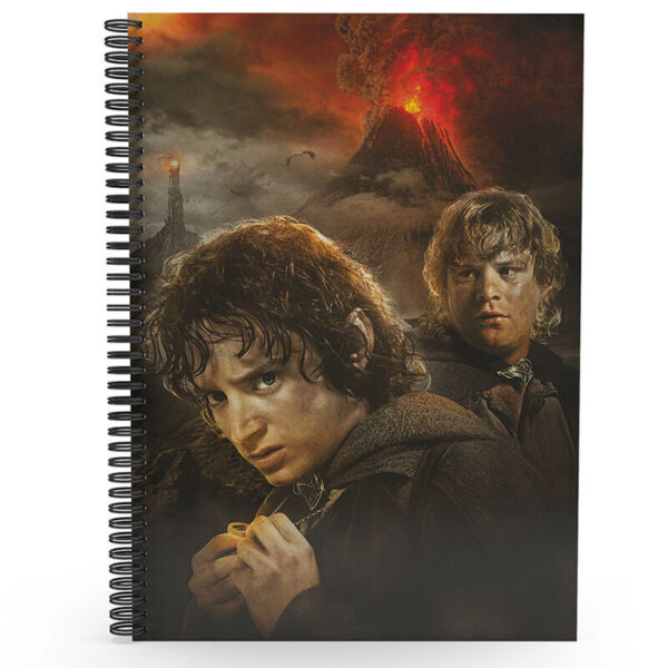 The Lord of the Rings – Frodo and Sam 3D notesz
