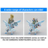 Gundam – SDW Heroes Gundam World Heroes The Legend of Dragon Knight Shinning Gasper Dragon figura