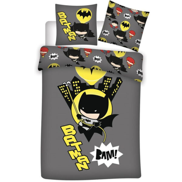 DC Comics – Batman Chibi microfibre duvet cover bed 90 cm